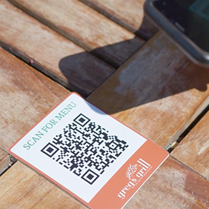 QR Code Sticker