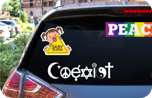 popular stickers for cars