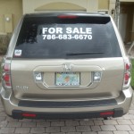 For Sale sticker