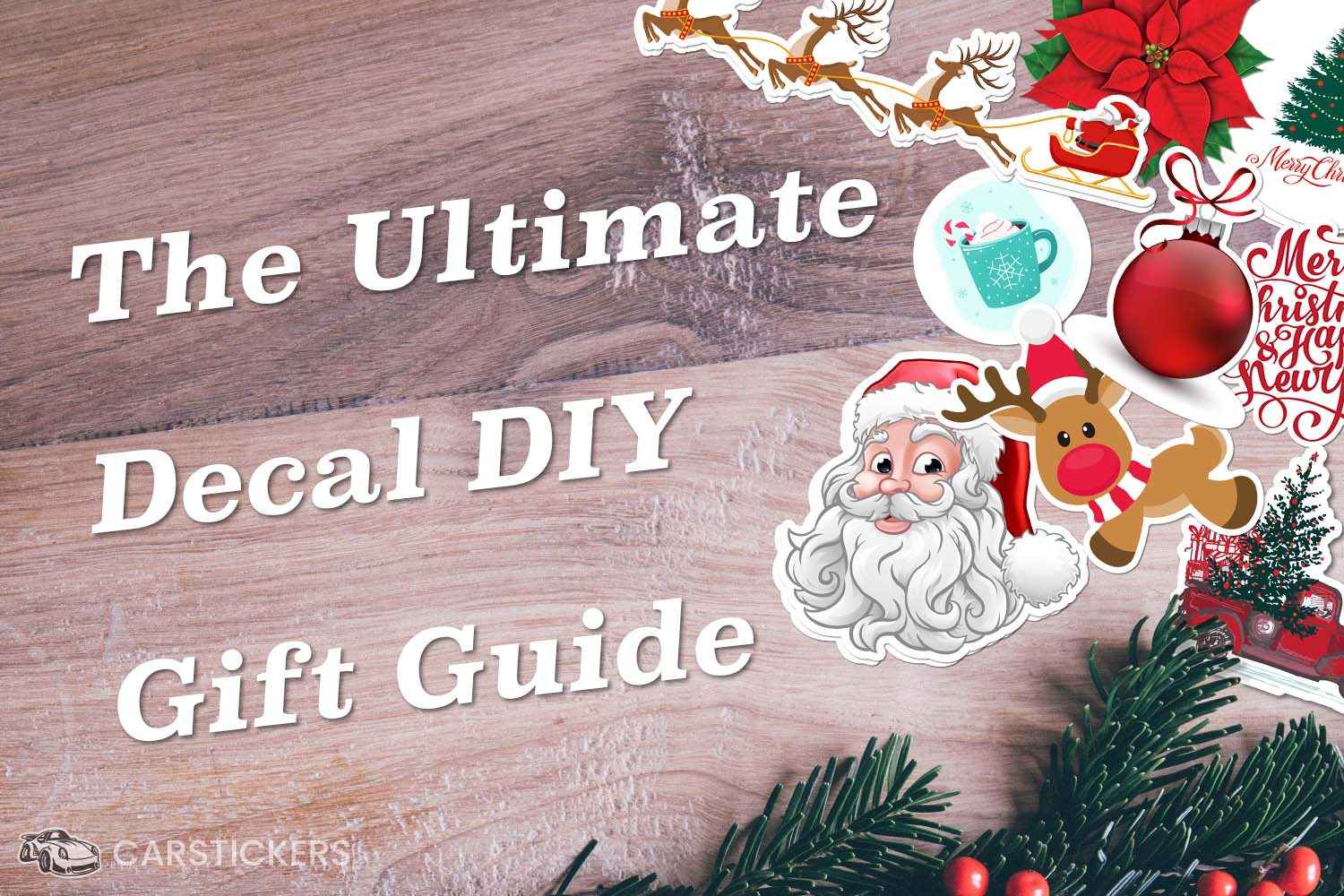 The Ultimate Holiday Decal Diy GIft Guide