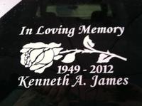 In Loving Memory Sticker