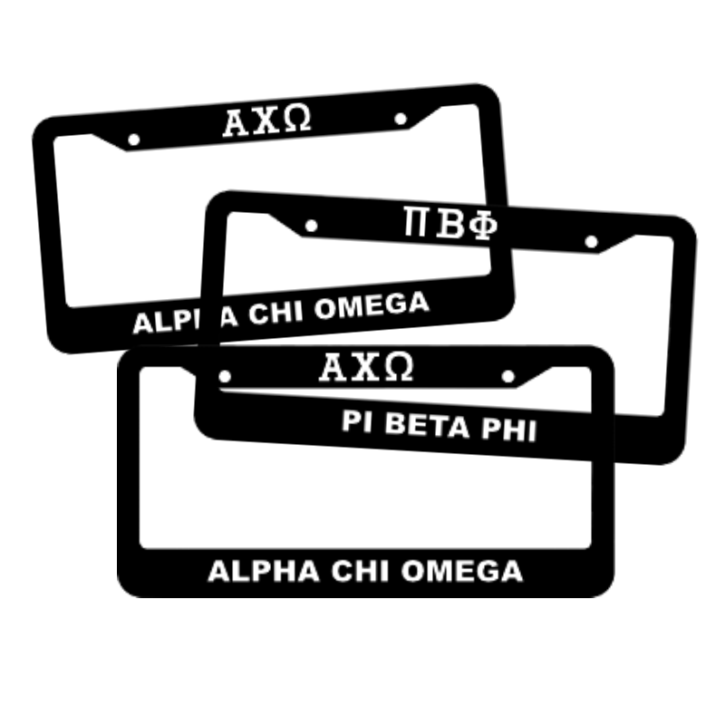 Custom License Plate Frames at Wholesale Prices