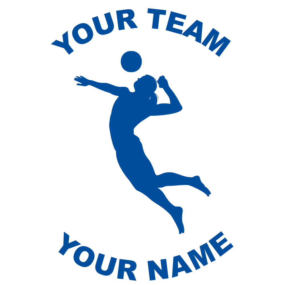 Volleyball Car Stickers & Decals for Fundraisers Car Stickers