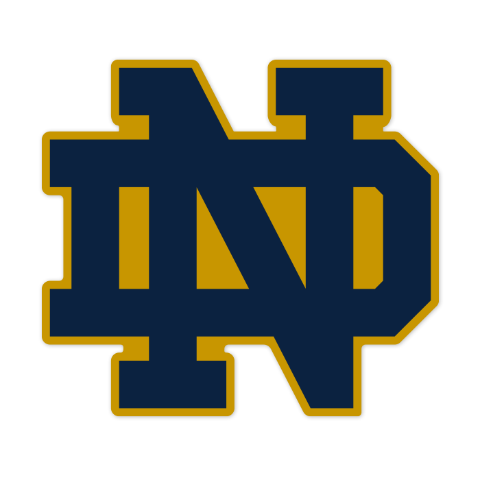 Logo Brands Coperta Raschel Notre Dame Fighting Irish, Morbida E Calda, Logo Sublimato, Lavabile In Lavatrice, Per Tifosi