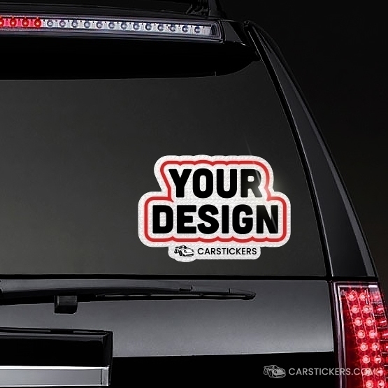 Reflective Stickers - Custom Vinyl Safety Stickers