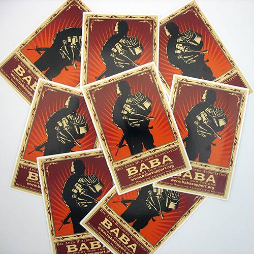 BABA Custom Rectangle Stickers