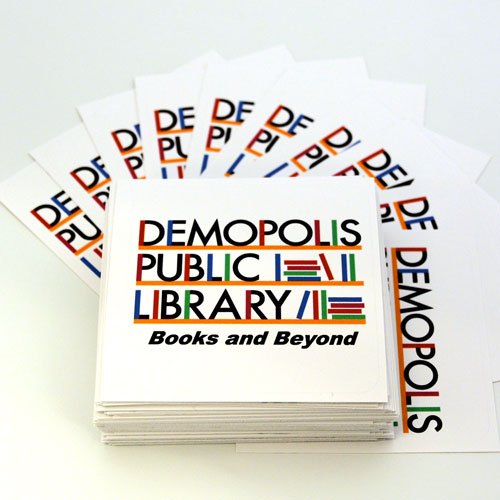 Demopolis Public Library Custom Rectangle Stickers Image Gallery