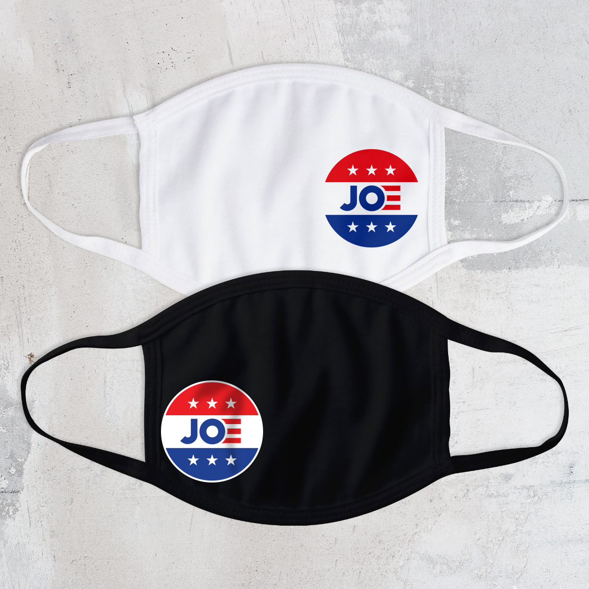 Joe Stars Circle Face Mask
