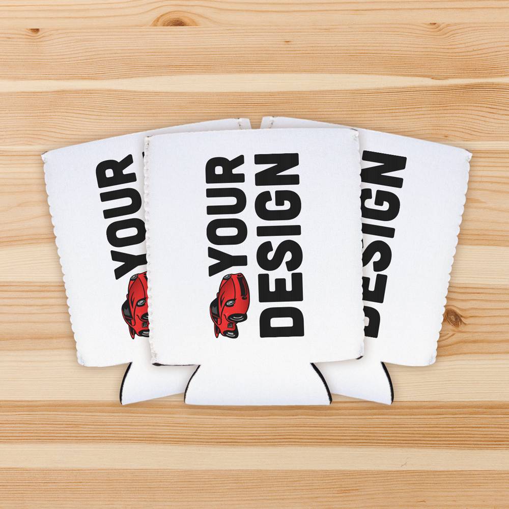 Custom Koozie Folded Example