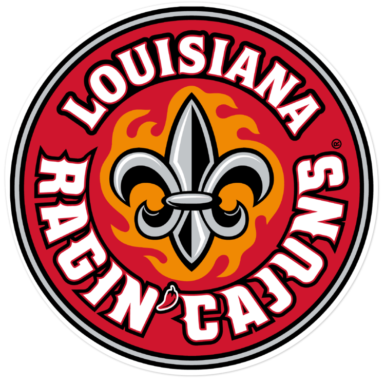 Louisiana Ragin' Cajuns NCAA Logo Sticker