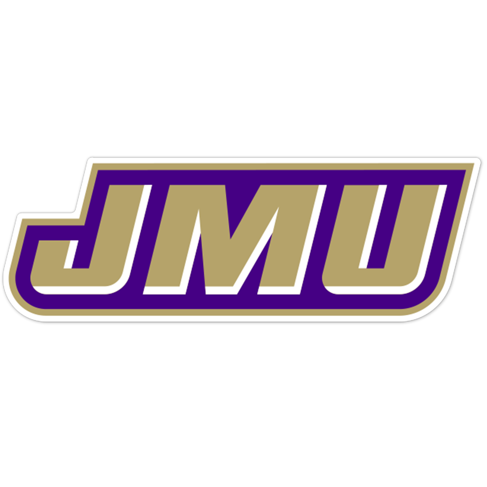 James Madison Dukes NCAA Logo Sticker