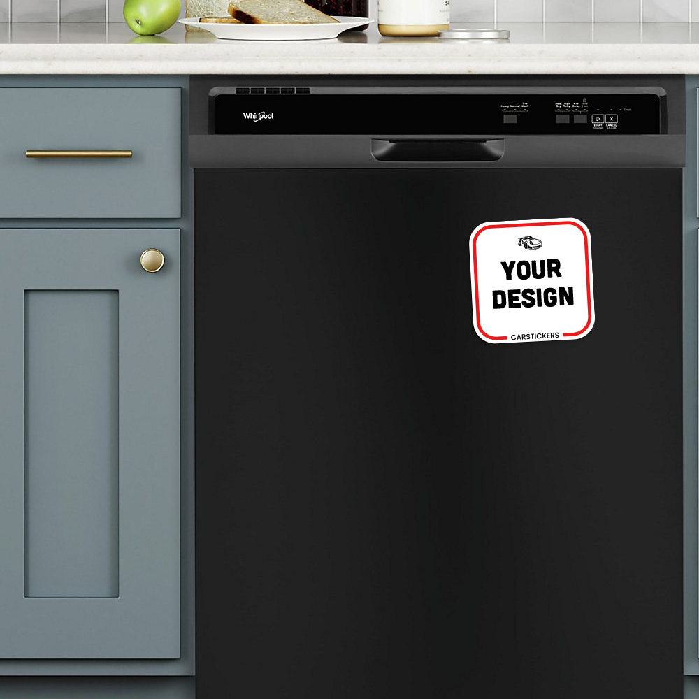 Rounded Corners Magnet Dishwasher