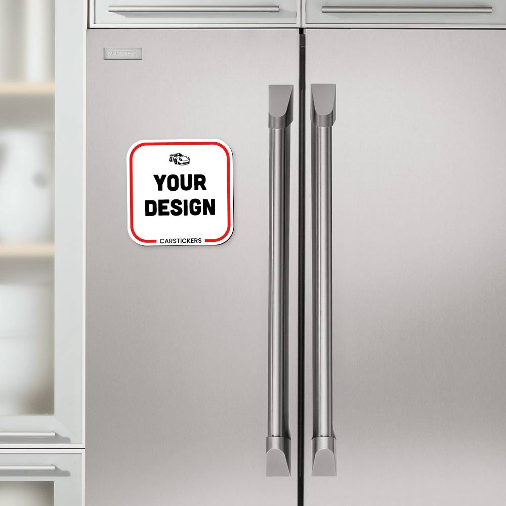 Rounded Corners Magnet Refrigerator