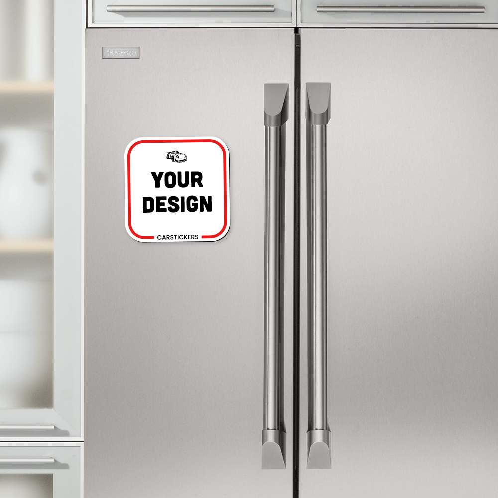 Rounded Corners Magnet Refrigerator