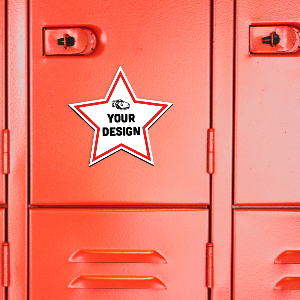 Star Magnet on Locker