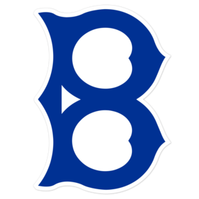 Brooklyn Dodgers MLB Logo Sticker