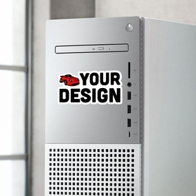 Custom Computer Tower Sticker