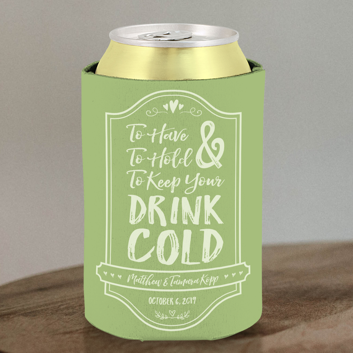 Custom Koozies Perfect for Water Bottles, Cans, and Glass Bottles