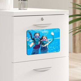 Kids Underwater Photo Magnet