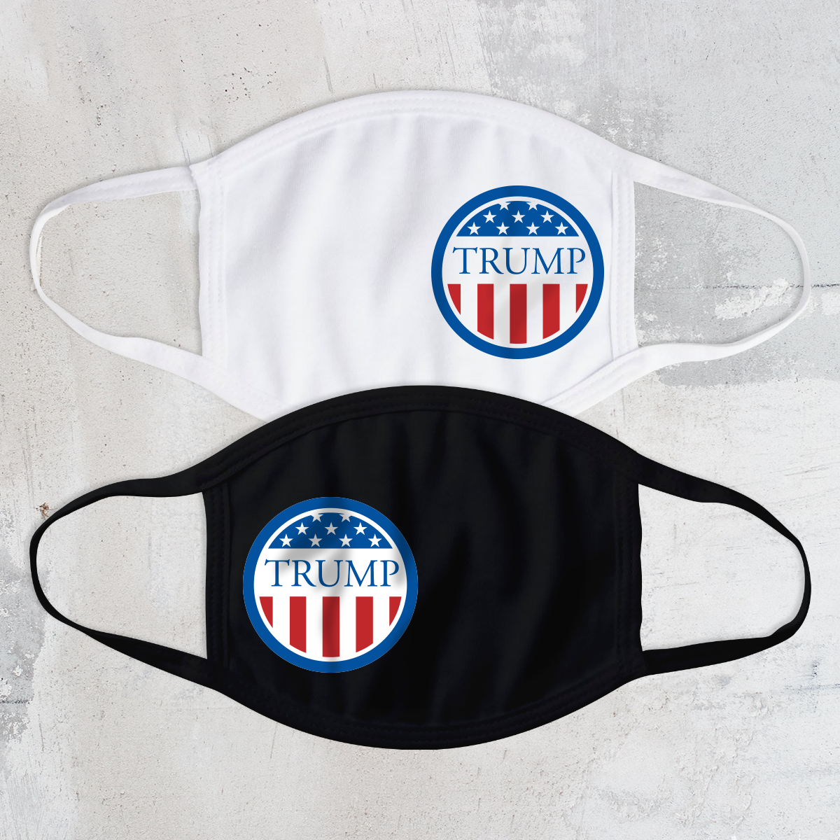 Trump Circle Flag Face Mask