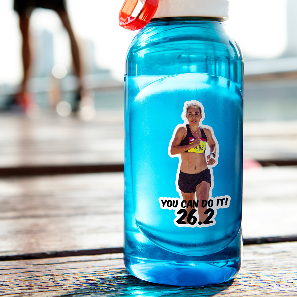 Water Bottle Photo Sticker