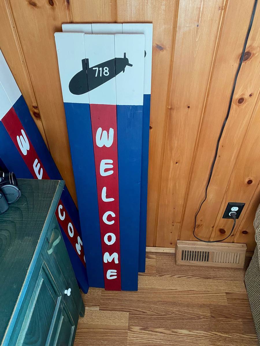 David's photograph of their Stencil Stickers