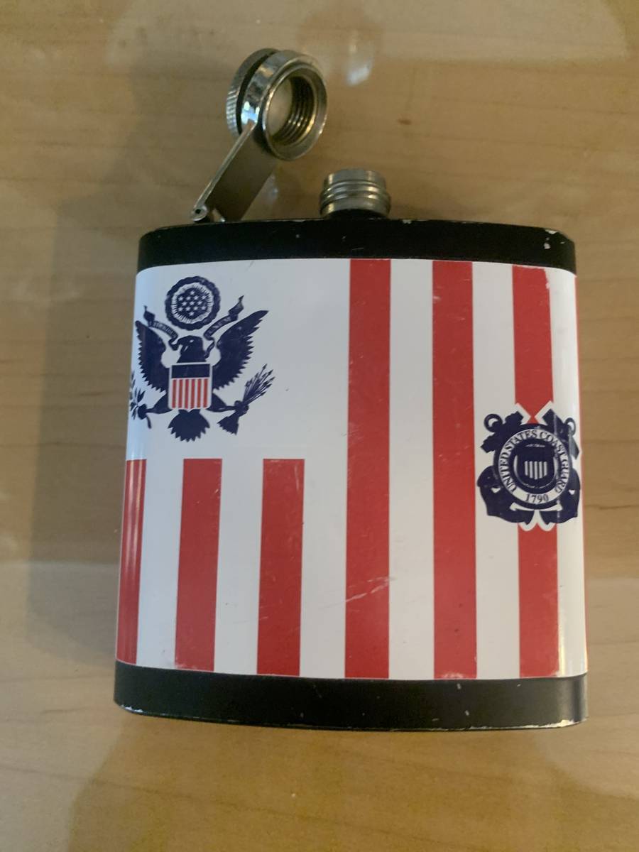 Jim's photograph of their Coast Guard Ensign Sticker
