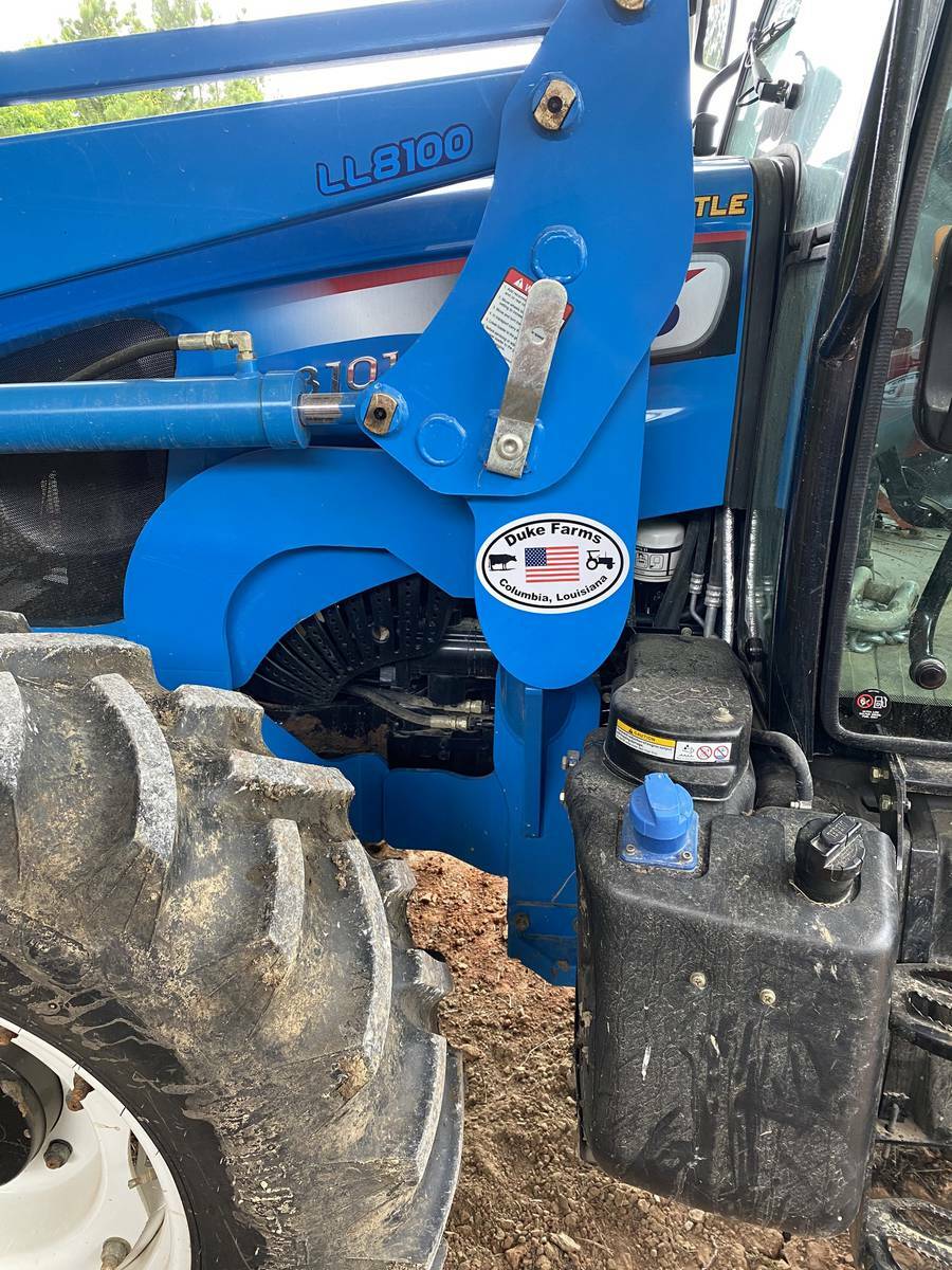 Caleb's photograph of their Custom Oval Stickers with Text