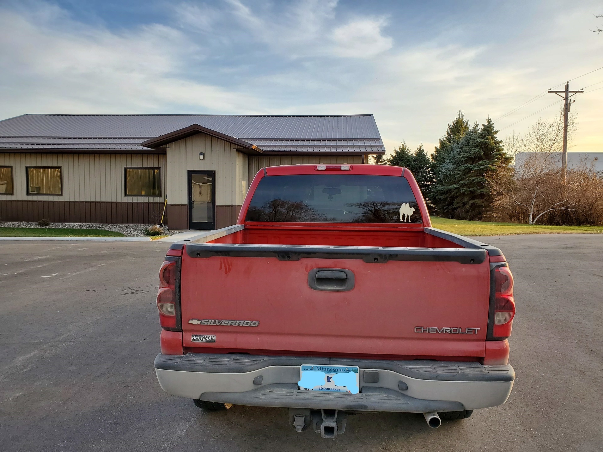 Travis's photograph of their Camel With Two Large Humps Sticker