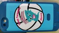Rafael's photograph of their Volleyball Team Name And Player Name Sticker