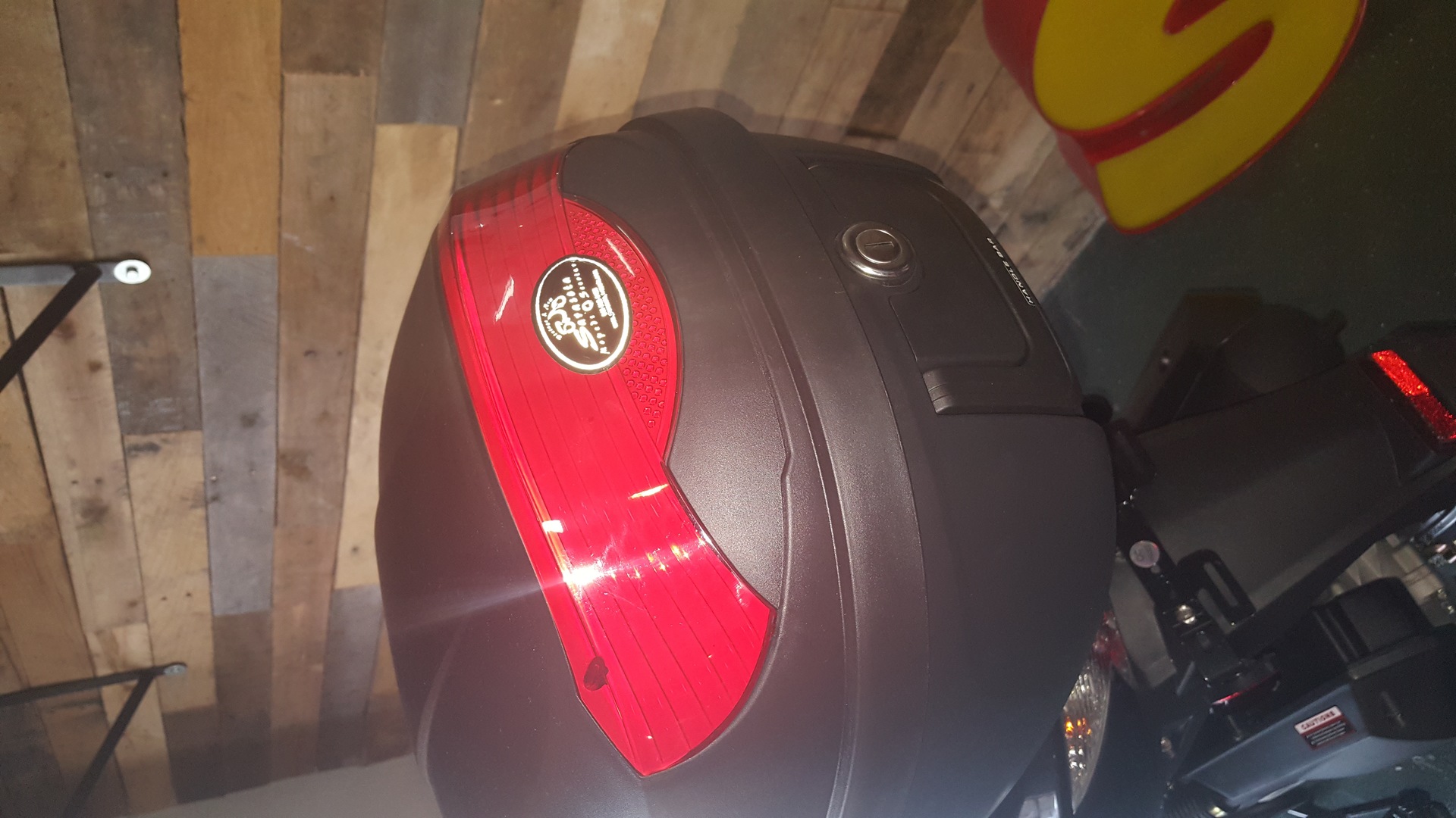 Walter's photograph of their Oval Sticker With Your Logo