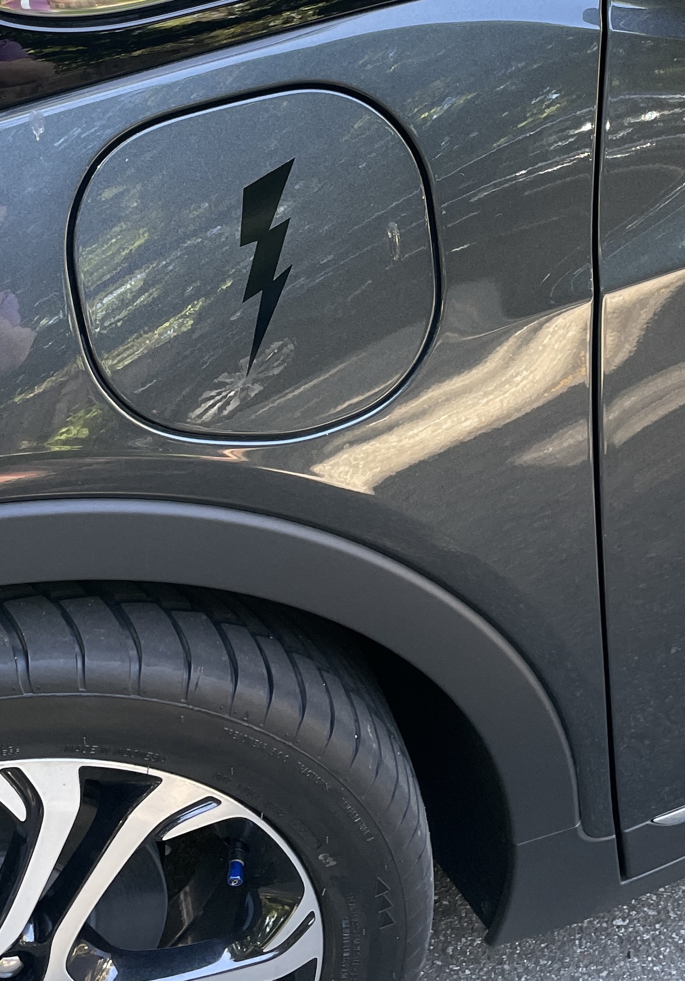 Khoi's photograph of their Classic Lightning Bolt Sticker