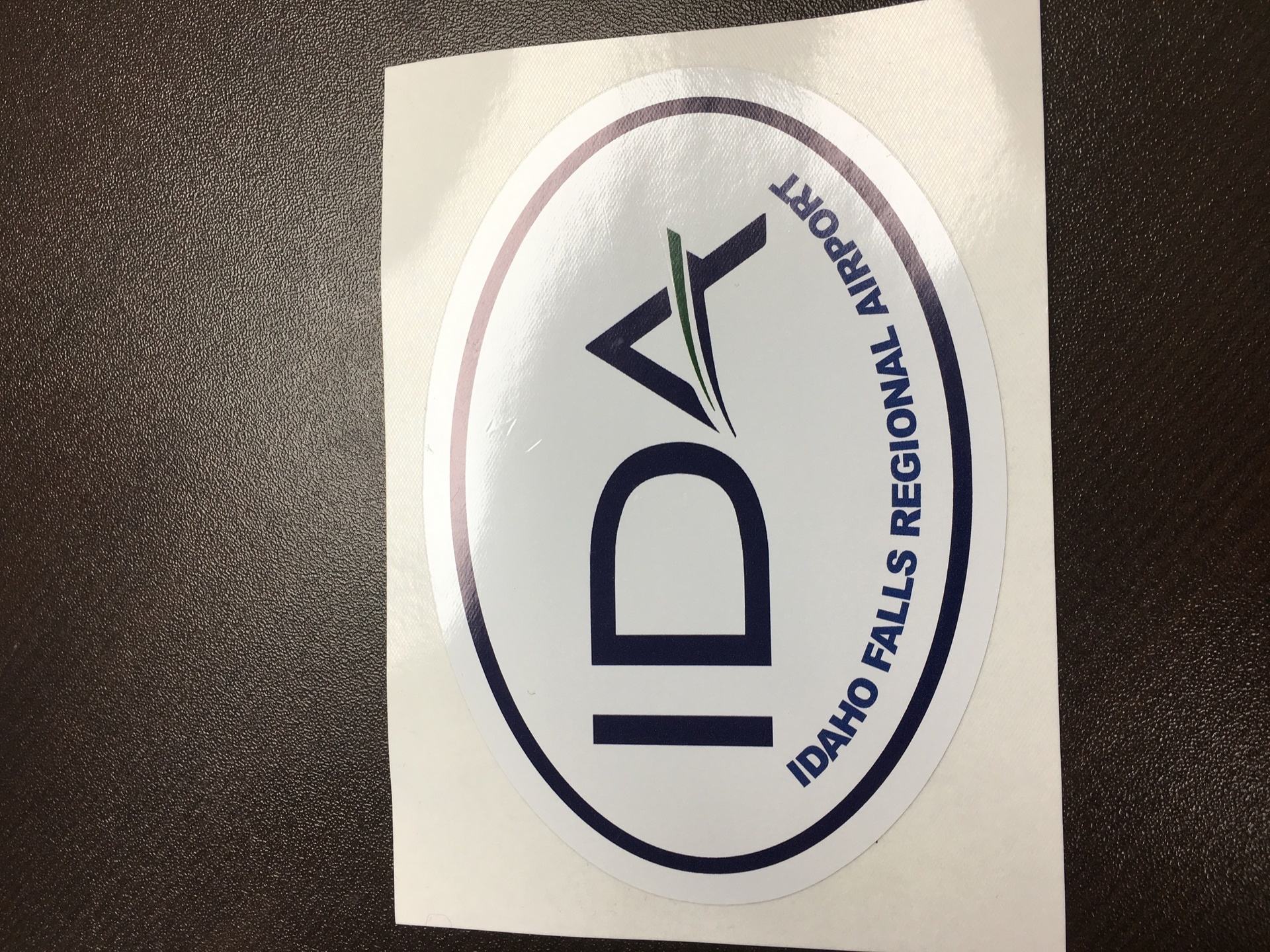 Elizabeth's photograph of their Oval Sticker With Your Logo