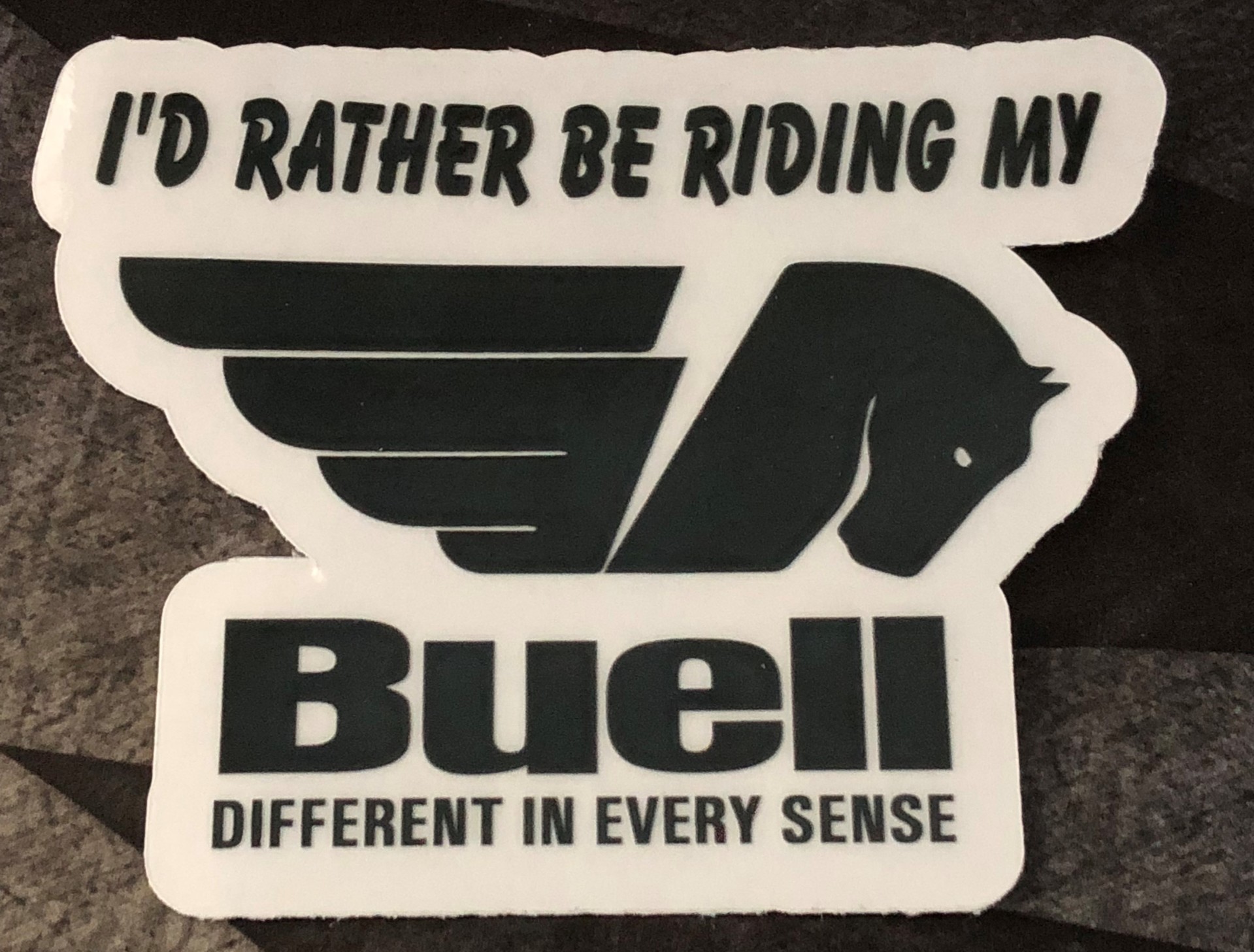 Renee's photograph of their Clear Stickers