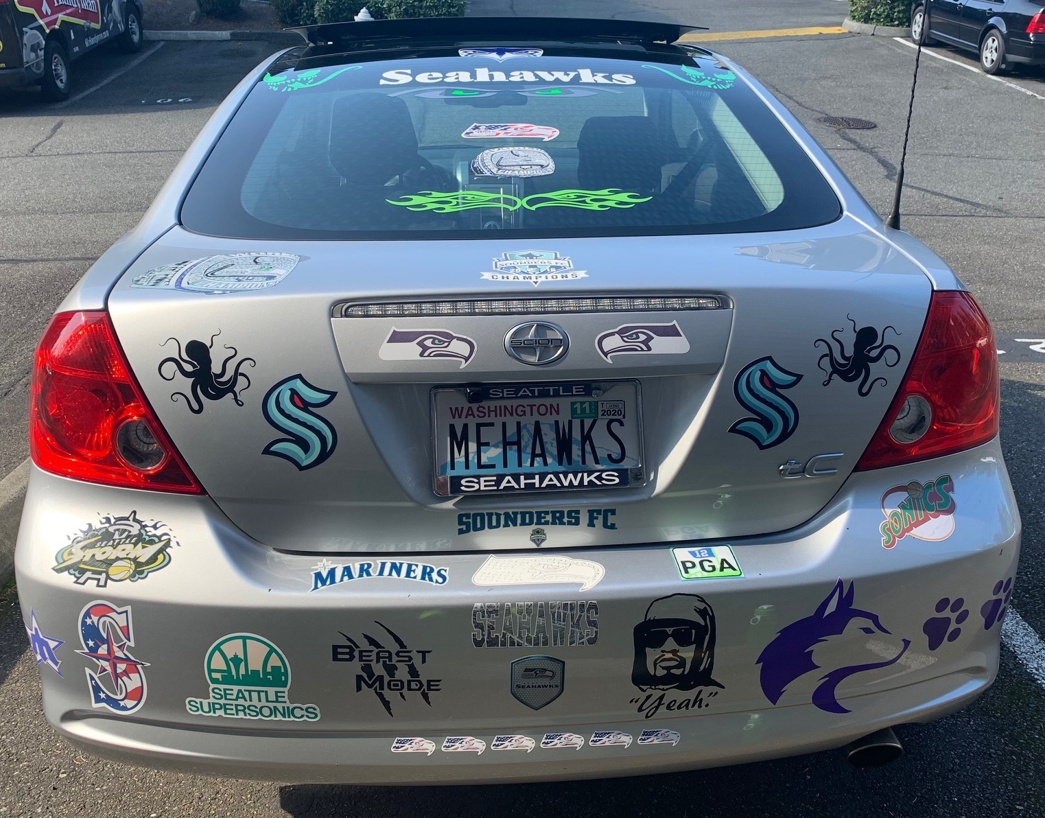 Scottie's photograph of their Transfer Stickers