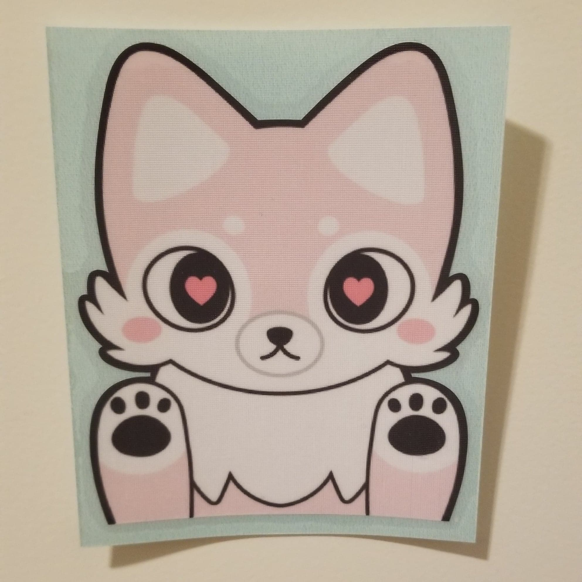 Alana's photograph of their Custom Multi-Color Transfer Sticker Template