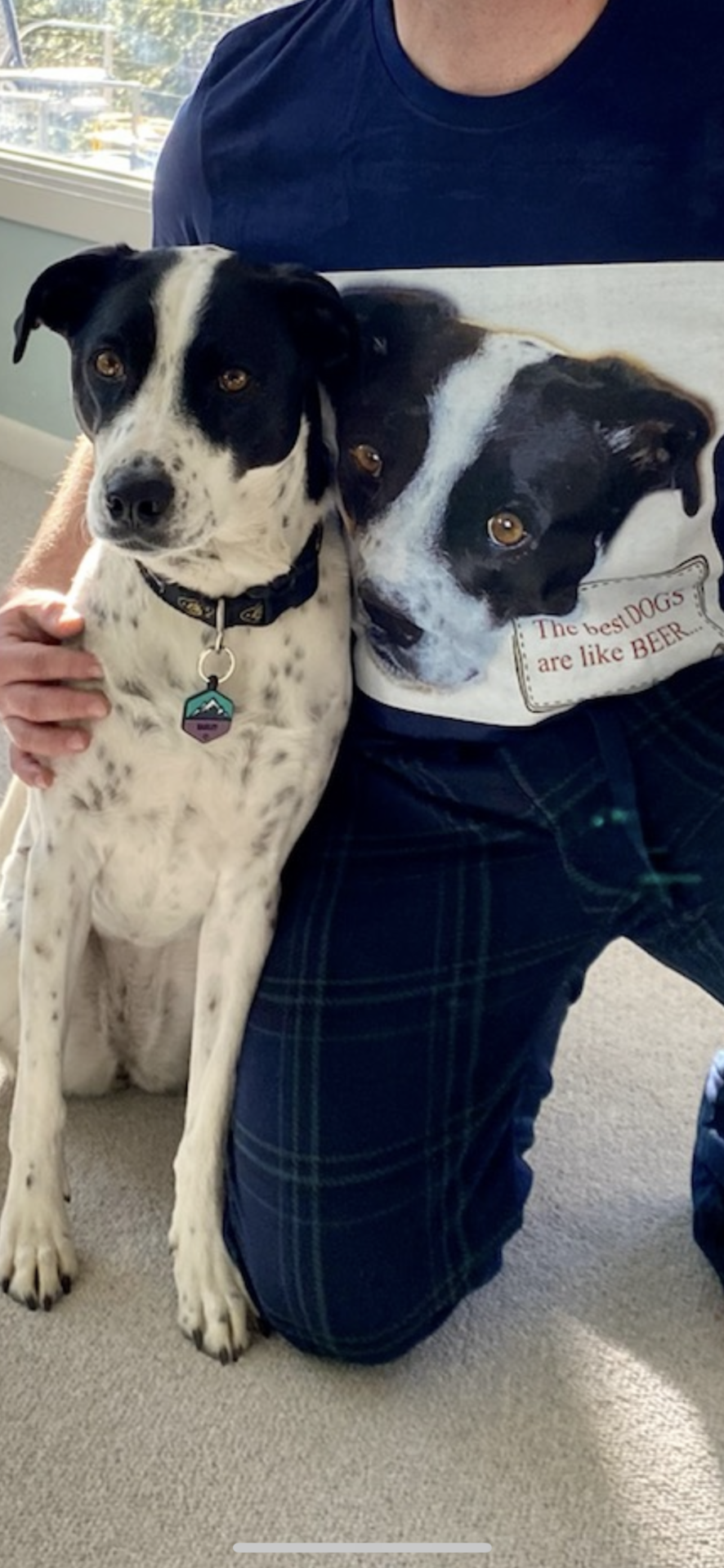 Sean's photograph of their Custom Jersey Short Sleeve Tee