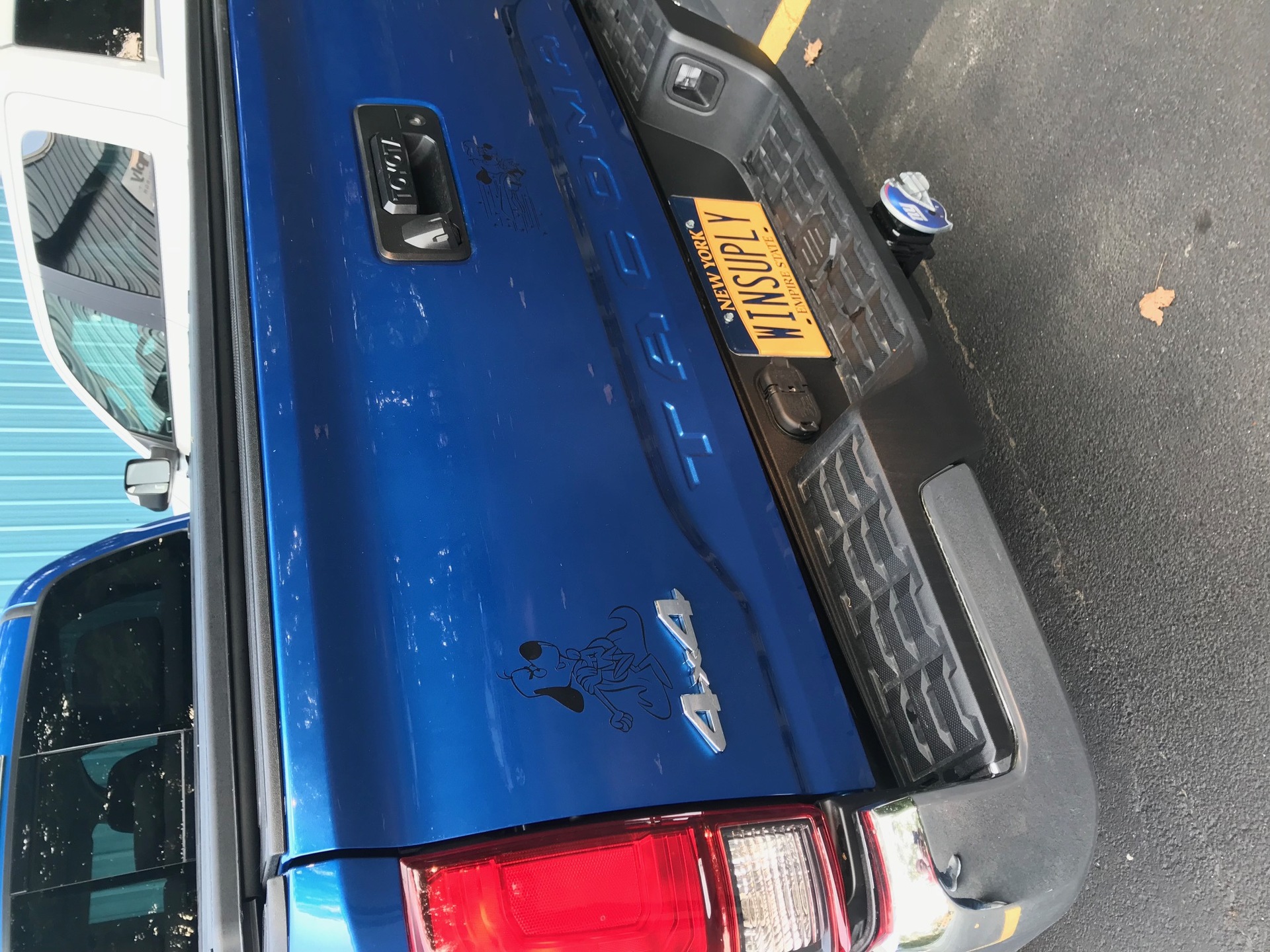 Fred's photograph of their Transfer Stickers