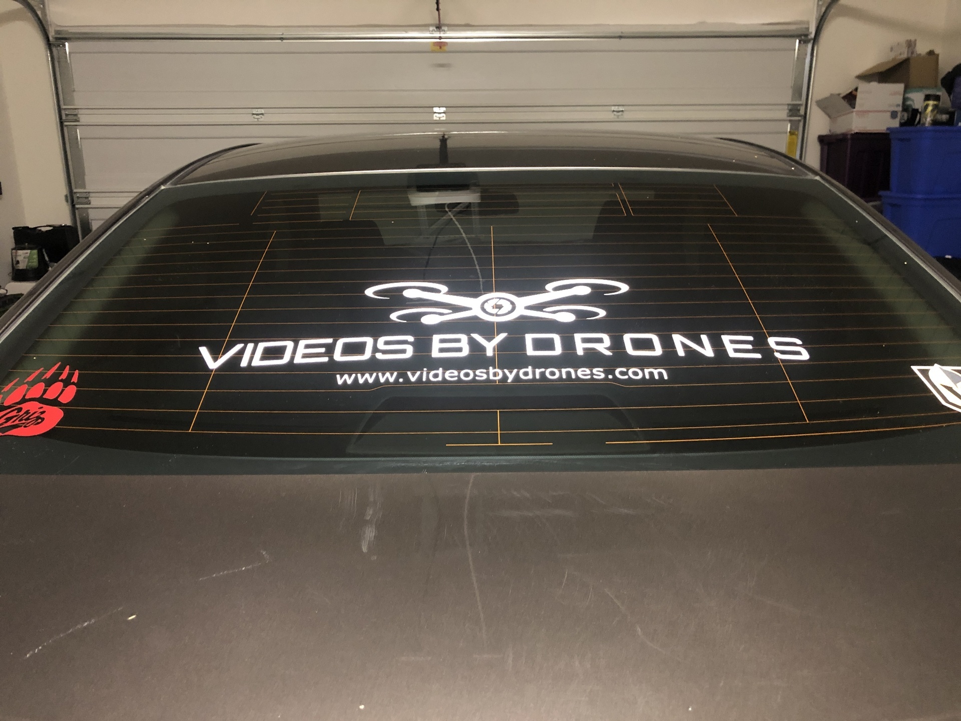 Keith's photograph of their Transfer Stickers
