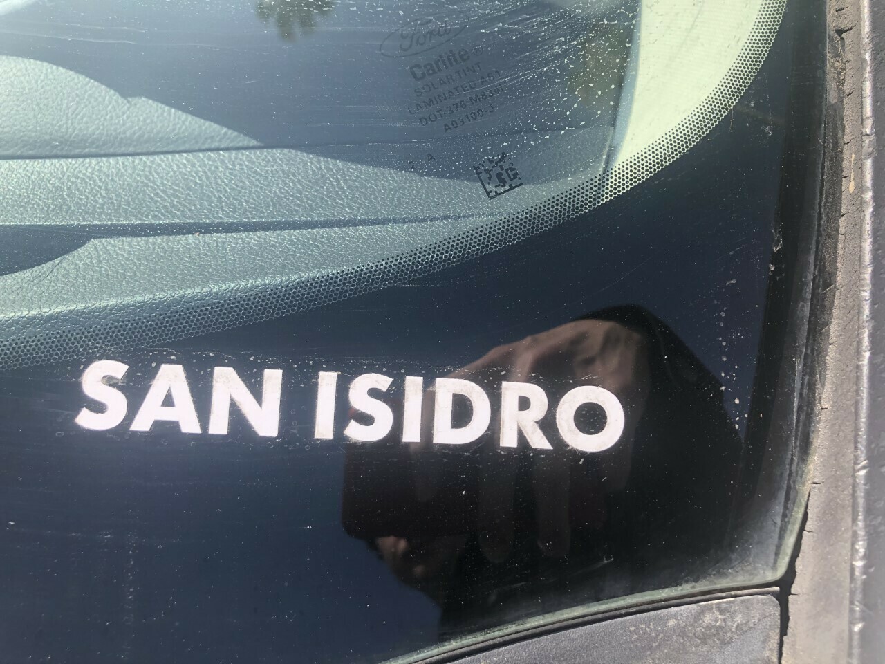 Juan's photograph of their Transfer Stickers