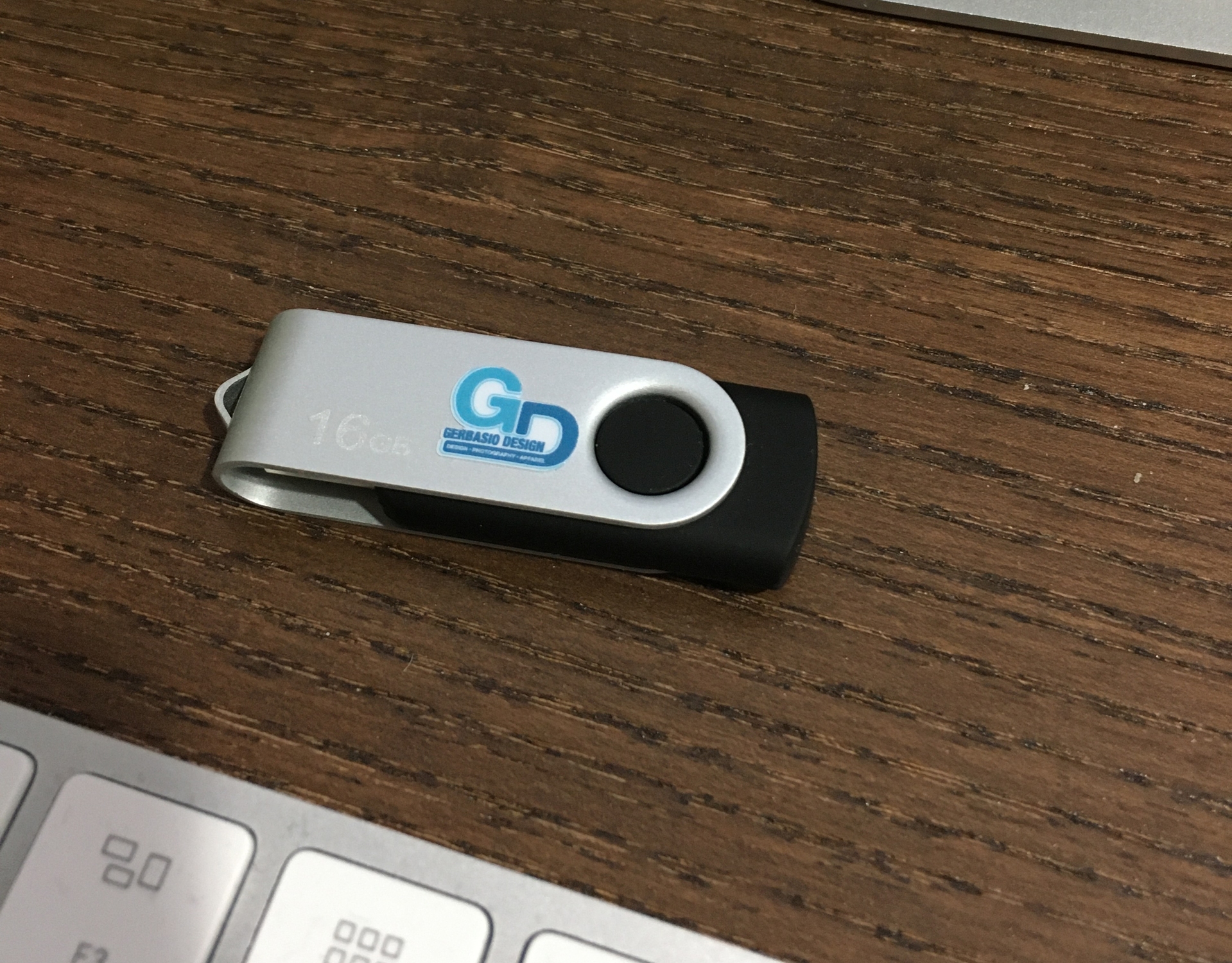 Thomas's photograph of their Die Cut Stickers
