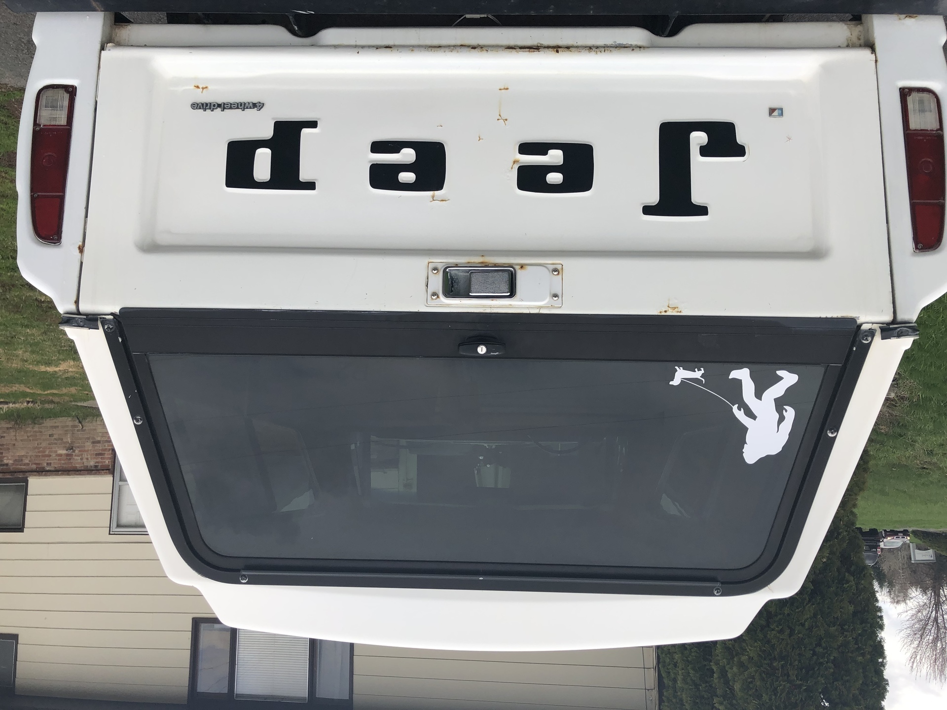Richard's photograph of their Transfer Stickers