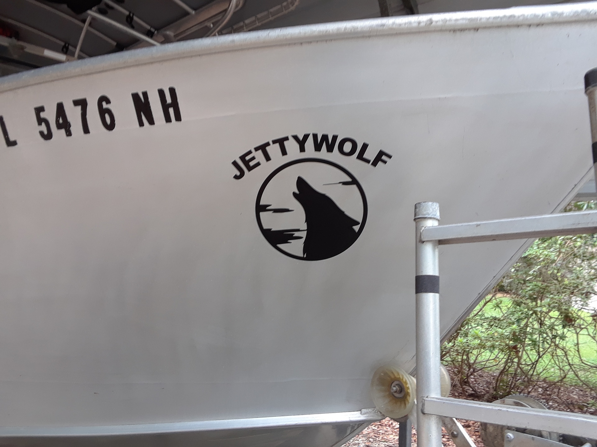 Dave's photograph of their Customizable One-Color Transfer Sticker