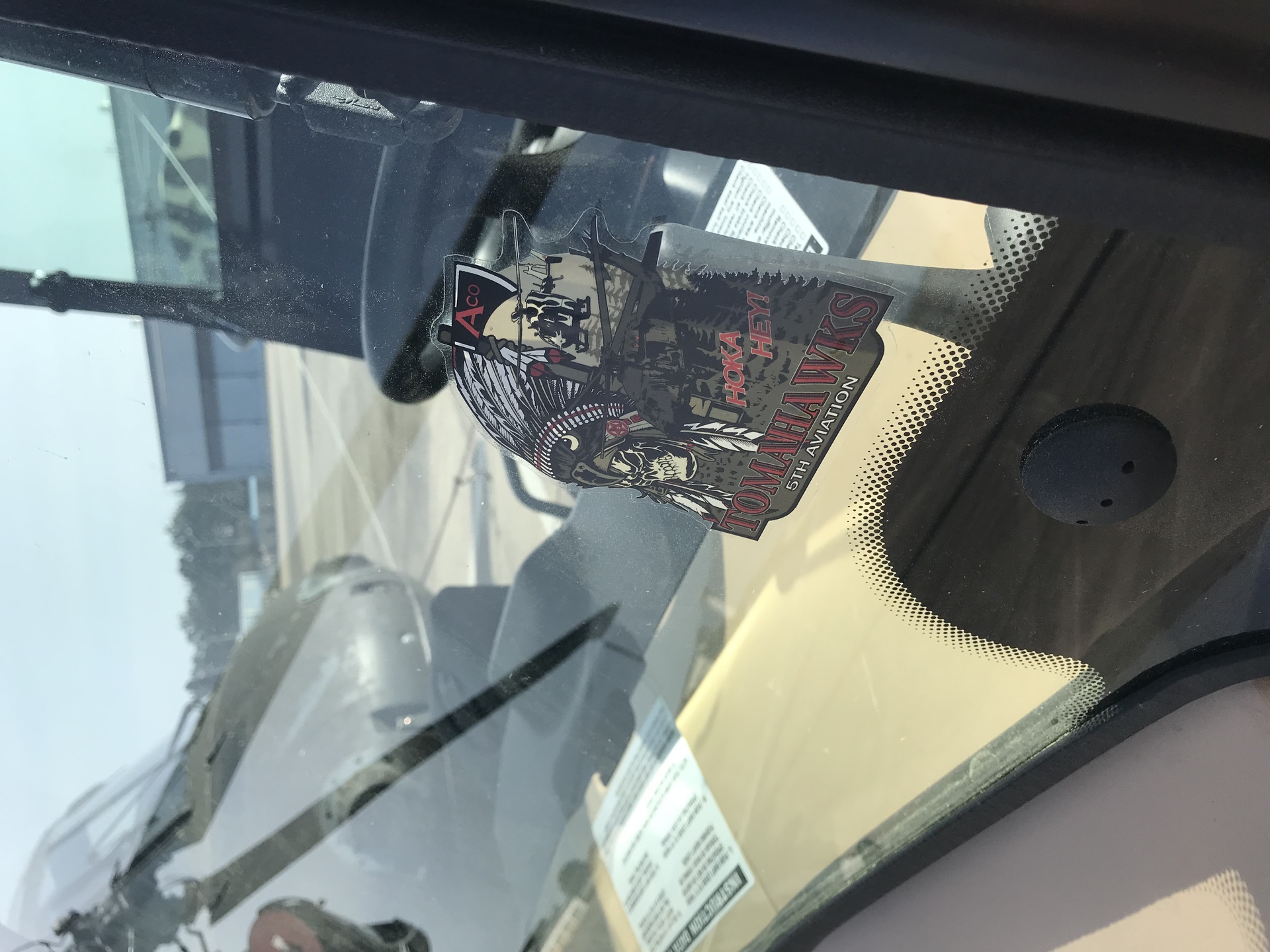 Trevor's photograph of their Clear Stickers