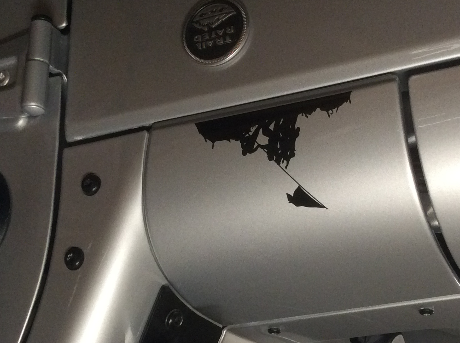 Gary's photograph of their Raising Flag On Iwo Jima Sticker