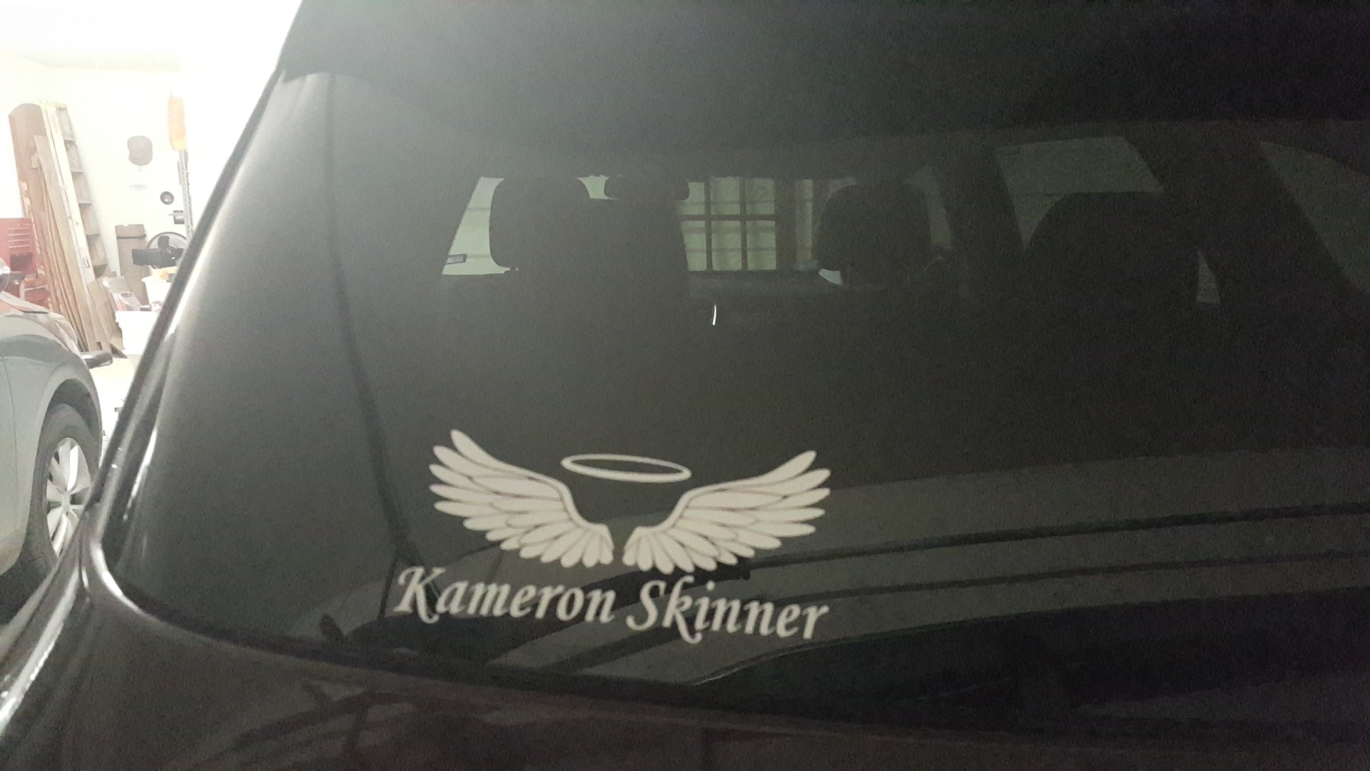 Emily's photograph of their Customizable One-Color Transfer Sticker