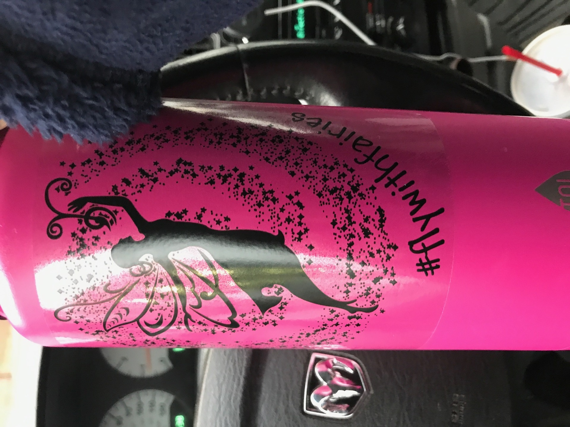 Machelle's photograph of their Rounded Corner Stickers