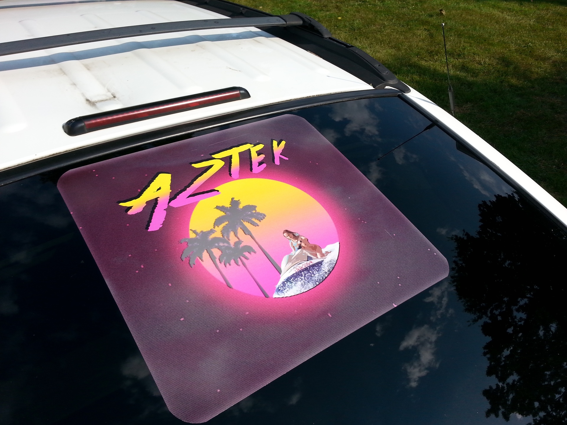 Taylor's photograph of their Rounded Corner Stickers
