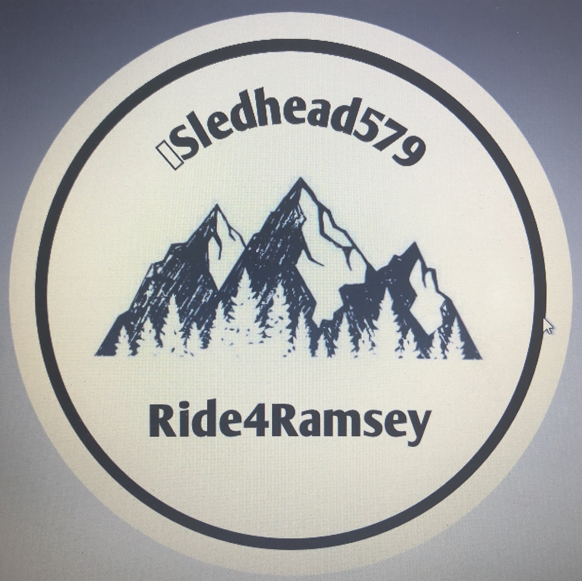 Shalena's photograph of their Circle Sticker with Your Text