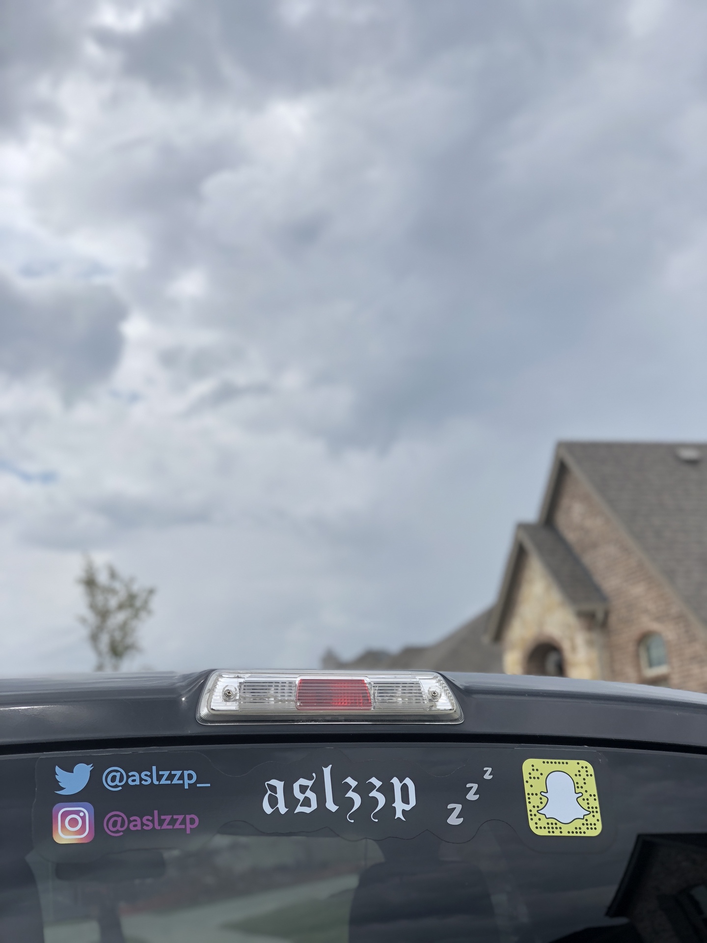 Joshua's photograph of their Clear Stickers